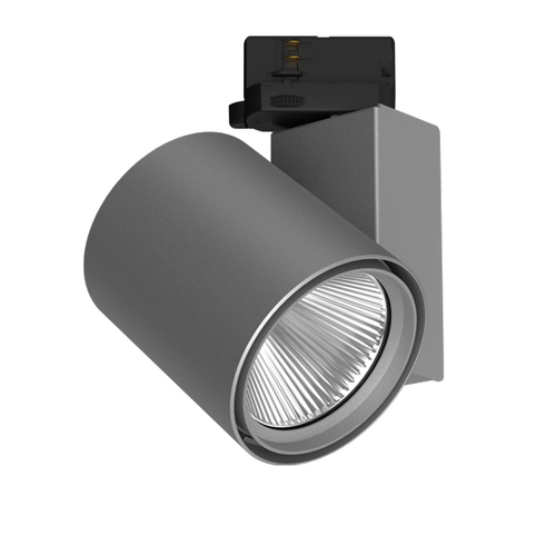LTS Licht&Leuchten LED-Stromschienenstrahler 940, silber JETT-T 106.940.MF si LTS Licht&Leuchten LED-Stromschienenstrahler 940, silber JETT-T 106.940.MF si