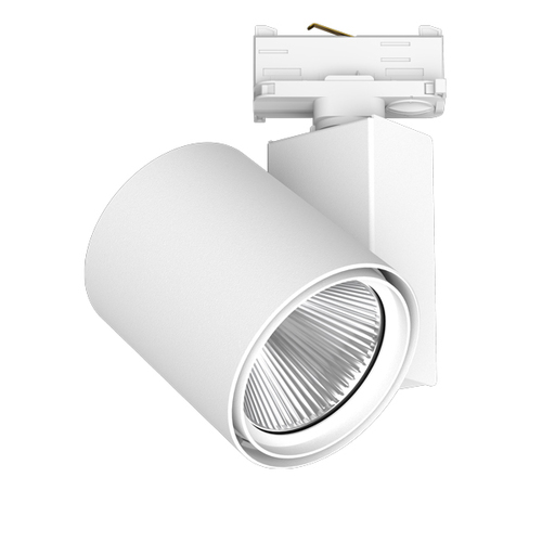 LTS Licht&Leuchten LED-Stromschienenstrahler 930, DALI, weiß JETTT102.930MFD.STws