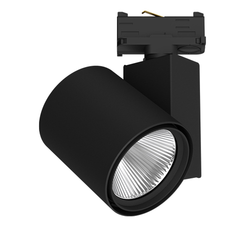 LTS Licht&Leuchten LED-Stromschienenstrahler 930, DALI, schwarz JETTT102.930SPD.STsw
