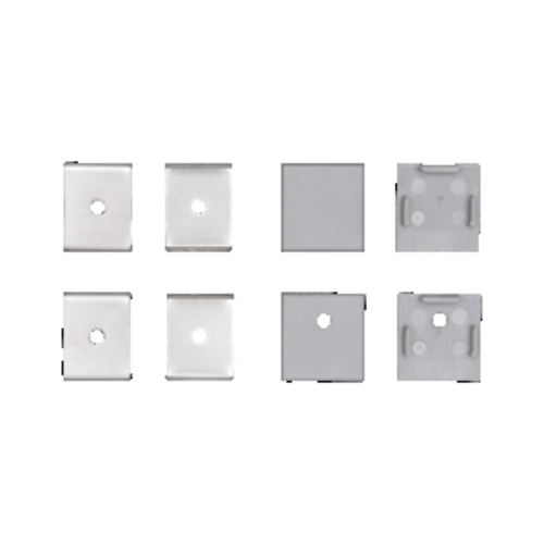 Nobile Ersatzkit für Alu U-Profil grau 5011148807