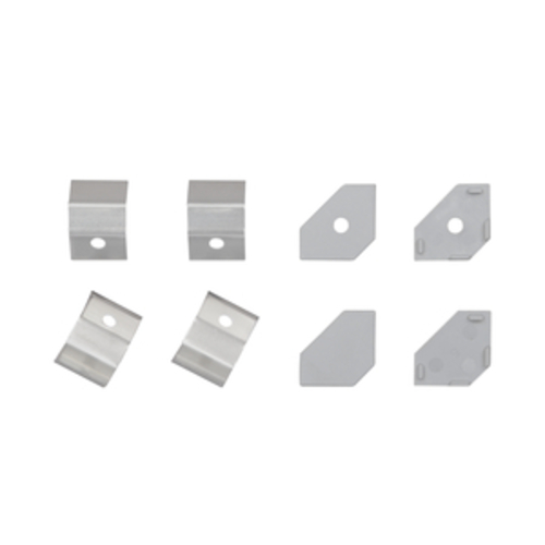 Nobile Ersatzkit f. Alu Eckprofil grau 5011148809