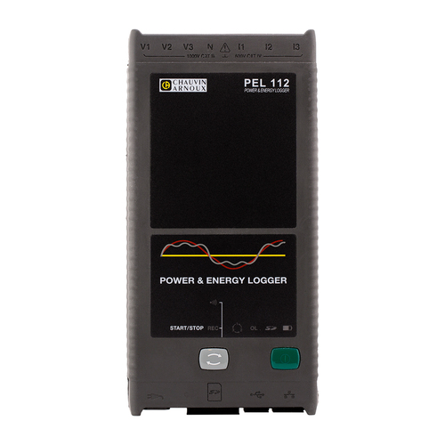 Chauvin Arnoux Leistungs-Energierecorder ohne Stromwandler PEL 112