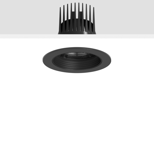 RZB LED-Einbaudownlight 935, DALI, schwarz 901762.003.3.76