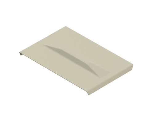 Niedax GFK-Deckel für Bogen 53x600mm ULBAD 53.600