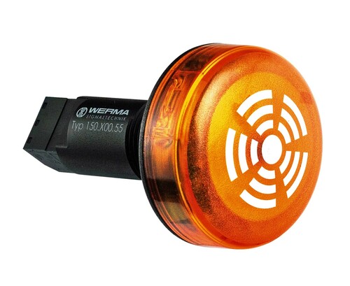 Werma LED-Summer EM Dauerton 115VAC YE 15030067