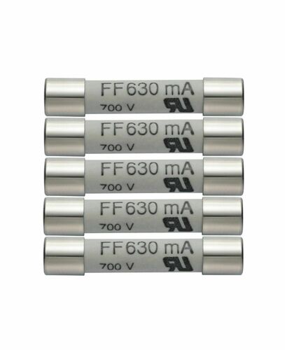 Testo Ersatz-Sicherungen 630 mA/600 V 0590 0007 (VE5)
