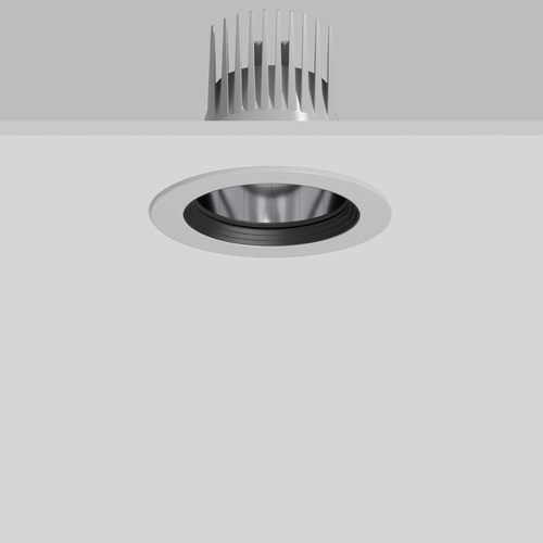 RZB LED-Einbaudownlight 930, DALI, silber 901764.004.76