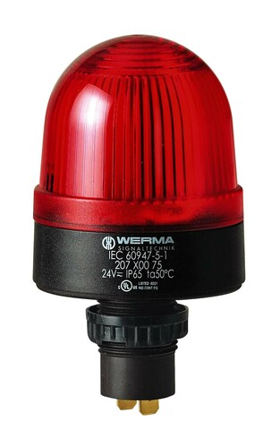Werma LED-Dauerleuchte EM 115VAC RD 20710067