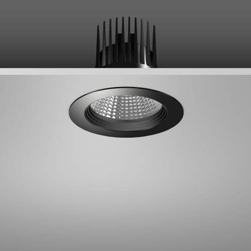 RZB LED-Einbaudownlight 940, DALI, schwarz 901766.003.1.76 RZB LED-Einbaudownlight 940, DALI, schwarz 901766.003.1.76