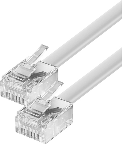 ESYLUX Kabel CABLE RJ11 10m, weiß CABLE RJ11 10m WH