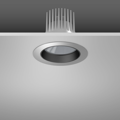 RZB LED-Einbaudownlight 935, DALI, silber 901768.004.3.76