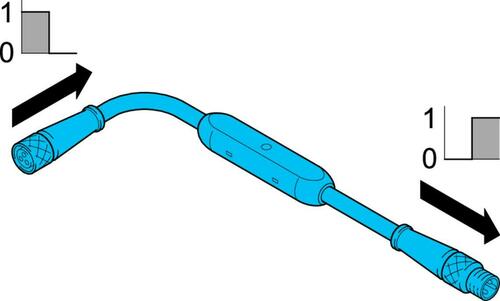 Di-soric Funktionsadapter pnp Invertierer VKHM-Z/VSM-Z/I