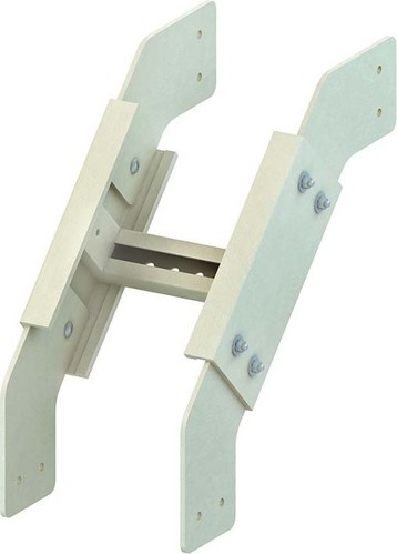 Niedax GFK-Bogen verstellbar 100x750mm ULLBA 100.750