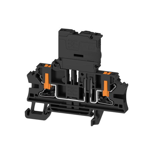 Weidmüller Sicherungs-Reihenklemme ALFS 4 2C 10-36V BK