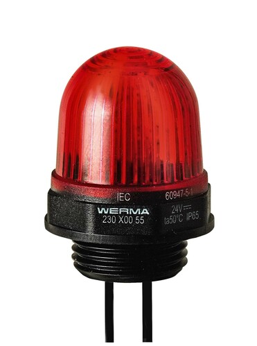 Werma Micro LED-Einbauleuchte 115VAC RD 23010067