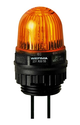 Werma Micro LED-Einbauleuchte 115VAC YE 23130067