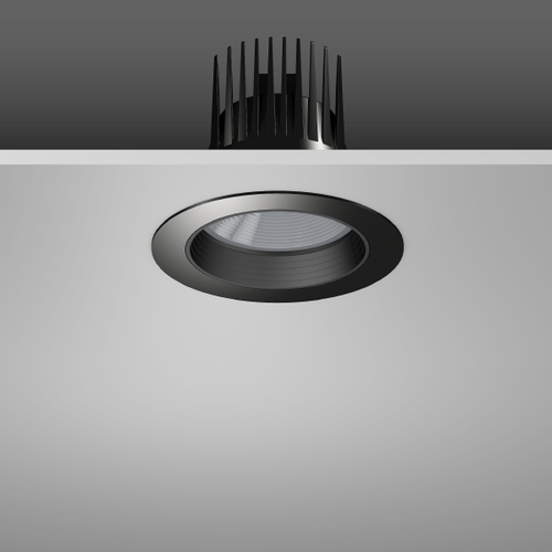 RZB LED-Einbaudownlight meat, schwarz 901781.003
