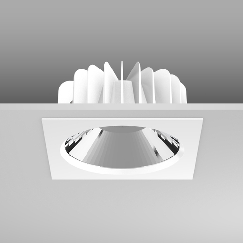 RZB LED-Einbaudownlight 940, weiß 901800.002.1
