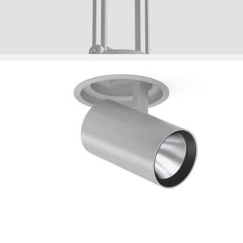 RZB LED-Einbaustrahler 927, DALI, silber 911495.004.2.76