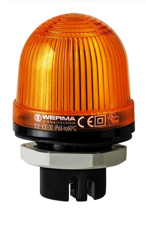 Werma LED-Dauerleuchte EM 230VAC YE 80130068