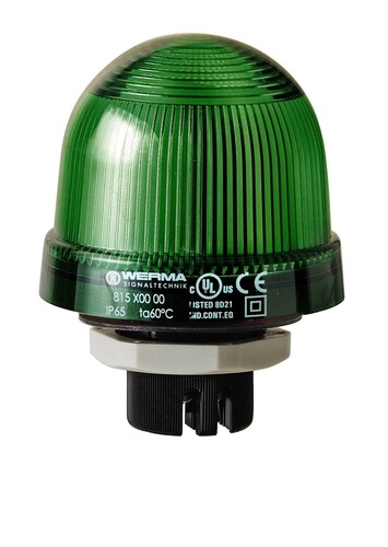 Werma LED-Dauerleuchte EM 115VAC GN 81620067