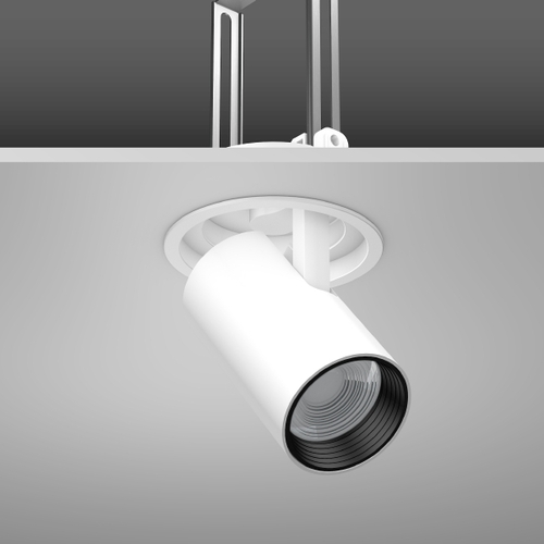 RZB LED-Einbaustrahler 935, DALI, weiß 911509.002.3.76