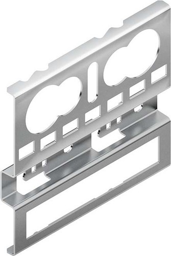 Niedax Universalbefest.Platte schraubl.Befest. edelstahl MTCUP 100 E3