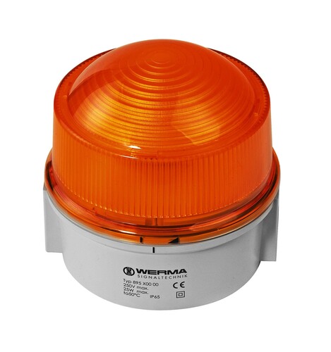 Werma Doppel-Blitzleuchte BWM 230VAC YE 89730068