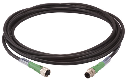 Werma Kabel 5m mit M12-Stecker + Buchse 96000046