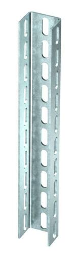 OBO Bettermann Vertr U-Stiel 3-seitig gelocht US 7 300 FTK LGR