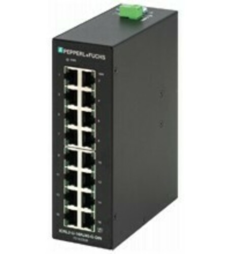 Pepperl+Fuchs Fabrik Gigabit-Ethernet-Switch unmanaged ICRL2-U-16RJ45-G-DIN