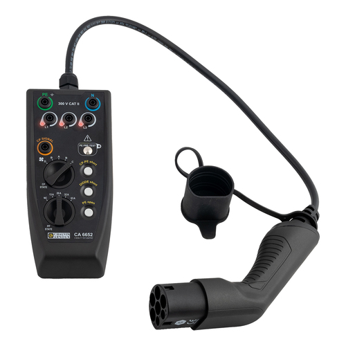 Chauvin Arnoux EVSE-Prüfadapter für AC-Ladestation CA 6652