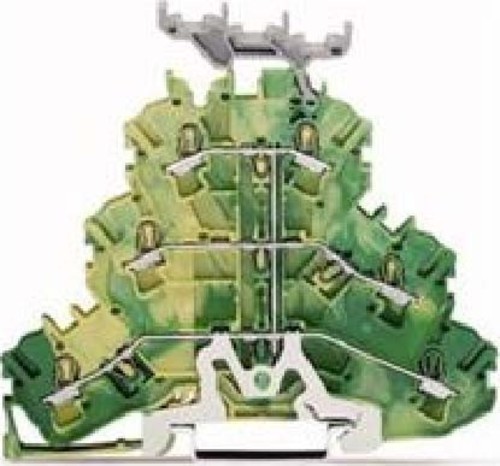 WAGO GmbH & Co. KG Dreistockklemme 6-LeiterSchutzleiter 2002-3237