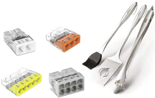 WAGO GmbH & Co. KG PROFI-SET mit NAPOLEON Grillbesteck-Set100 887-446