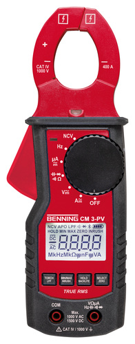 Benning Trms Stromzange Strom Spannung 1000V BENNING CM 3-PV