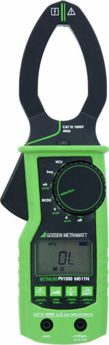Gossen Metrawatt Zangenmessgerät METRALINE PV 1500