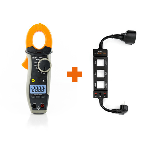 HT Instruments Digitale Stromzange CAT IV 600V HT9012 KIT HT Instruments Digitale Stromzange CAT IV 600V HT9012 KIT