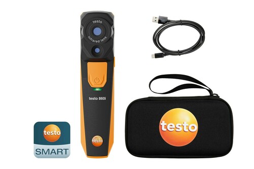 Testo 860i Set - Kompakte Wärmebildkamera 0563 0860