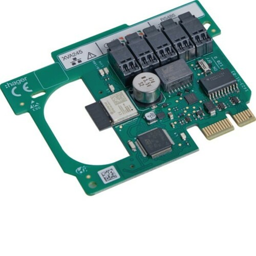 Hager Kommunikationskarte mit RS485 XVA245 Hager Kommunikationskarte mit RS485 XVA245
