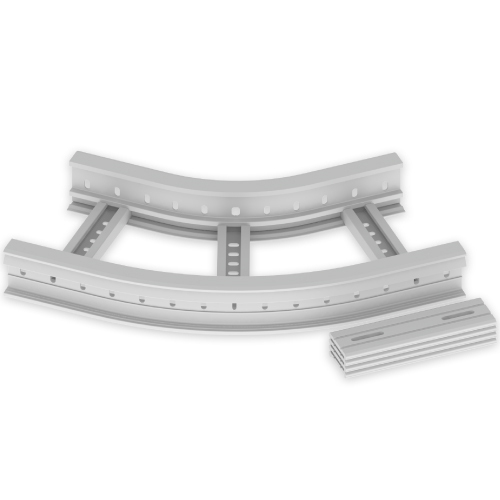 Unex Flachbogen 45 Grad 85x300 R300 U23X 67316-04