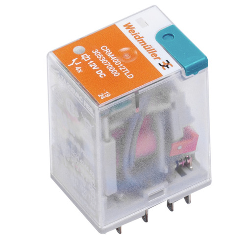 Weidmüller Industrierelais, 12 V DC, Nein, 2 Wechsler (Ag CRM20012