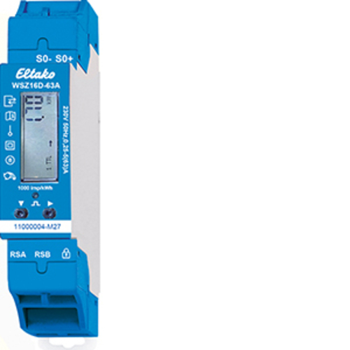 Eltako Wechselstromzähler MID, 63A WSZ16D-63A MID