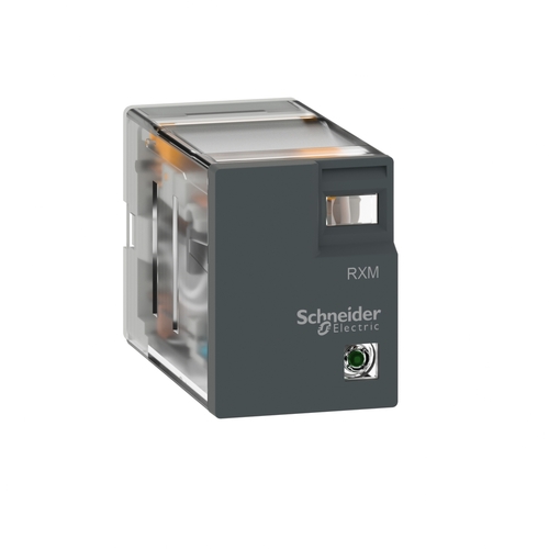 Schneider Electric Miniaturrelais 3A 4W 24V Easy Harmony o. LED RXM4LB1B7