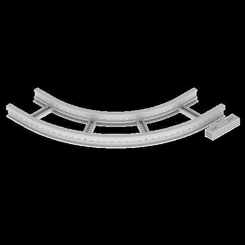 Unex Flachbogen 45 Grad 85x300 R600 67307-44