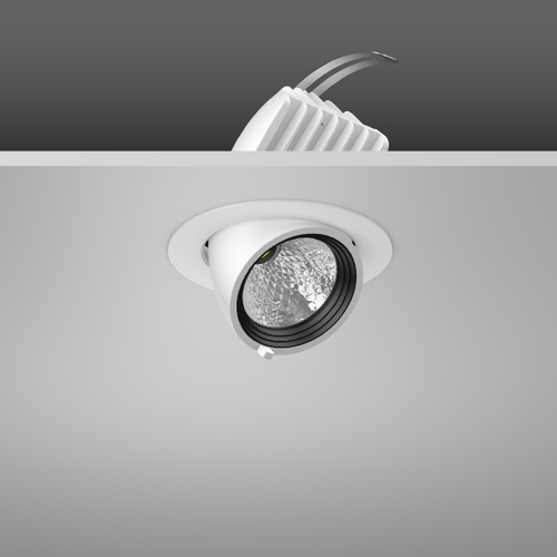 RZB LED-Einbaustrahler 930, DALI, weiß 911564.002.76