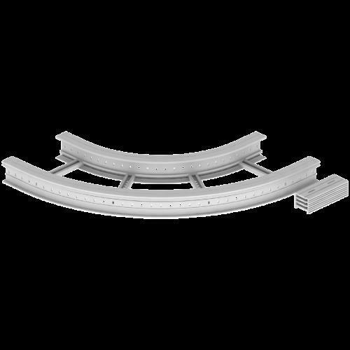 Unex Flachbogen 45 Grad 135x500 R600 67527-44