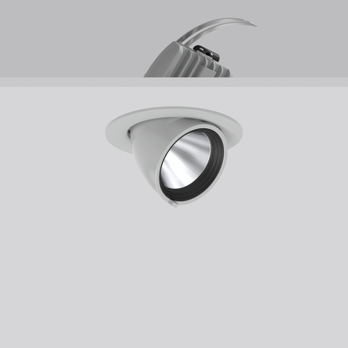 RZB LED-Einbaustrahler 940, silber 911568.004.1