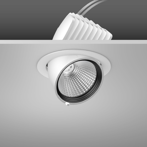 RZB LED-Einbaustrahler 930, DALI, weiß 911584.002.76
