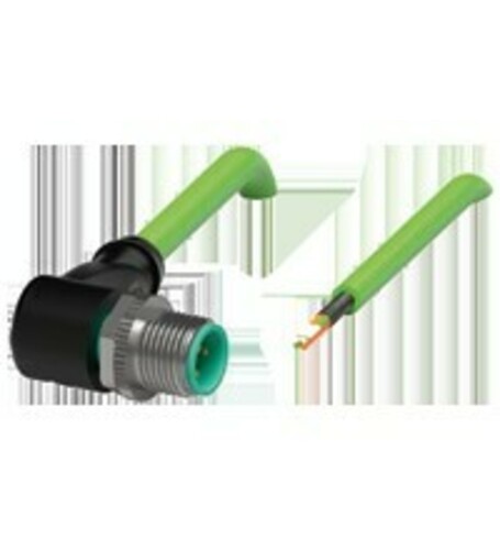Pepperl+Fuchs Fabrik Kabelstecker, Ethernet V1SD-W-GN2M-PUR-E2S