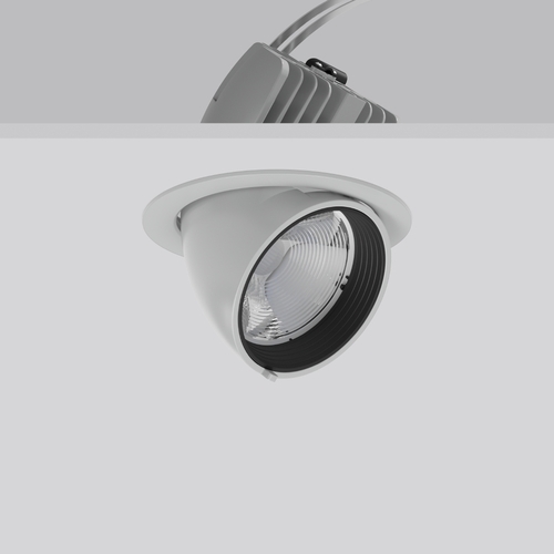RZB LED-Einbaustrahler 940, silber 911588.004.1 RZB LED-Einbaustrahler 940, silber 911588.004.1
